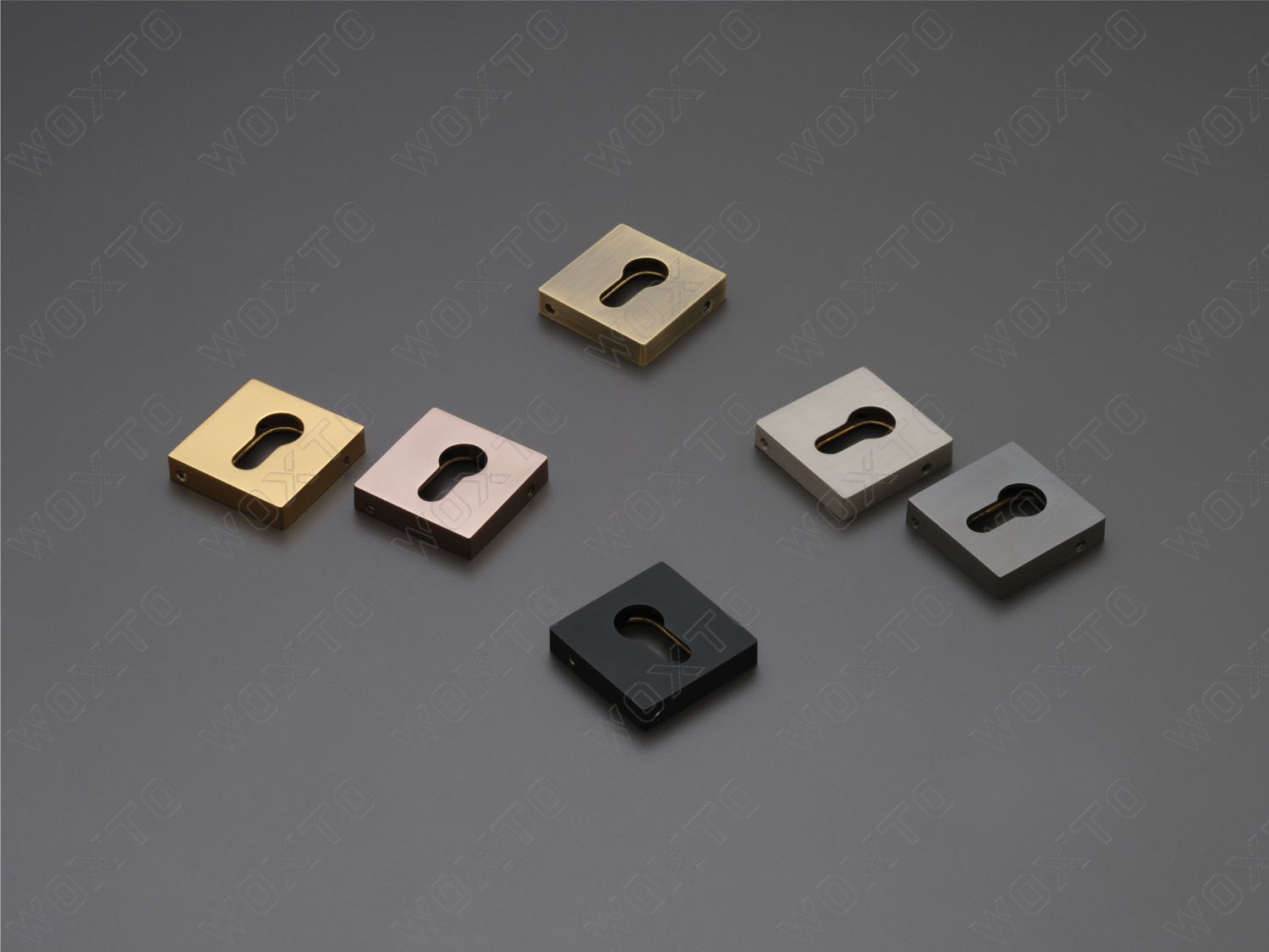 Brass Square Key Hole